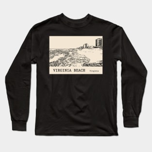 Virginia Beach Virginia Long Sleeve T-Shirt